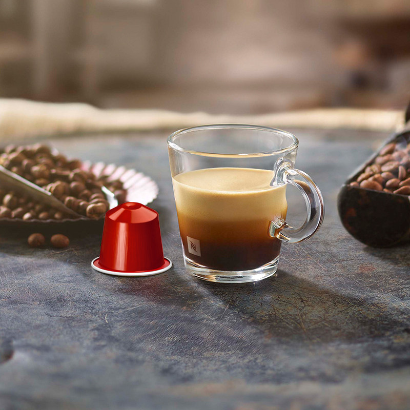 胶囊咖啡nespressonapoli瑞士进口意式浓缩10颗装胶囊咖啡