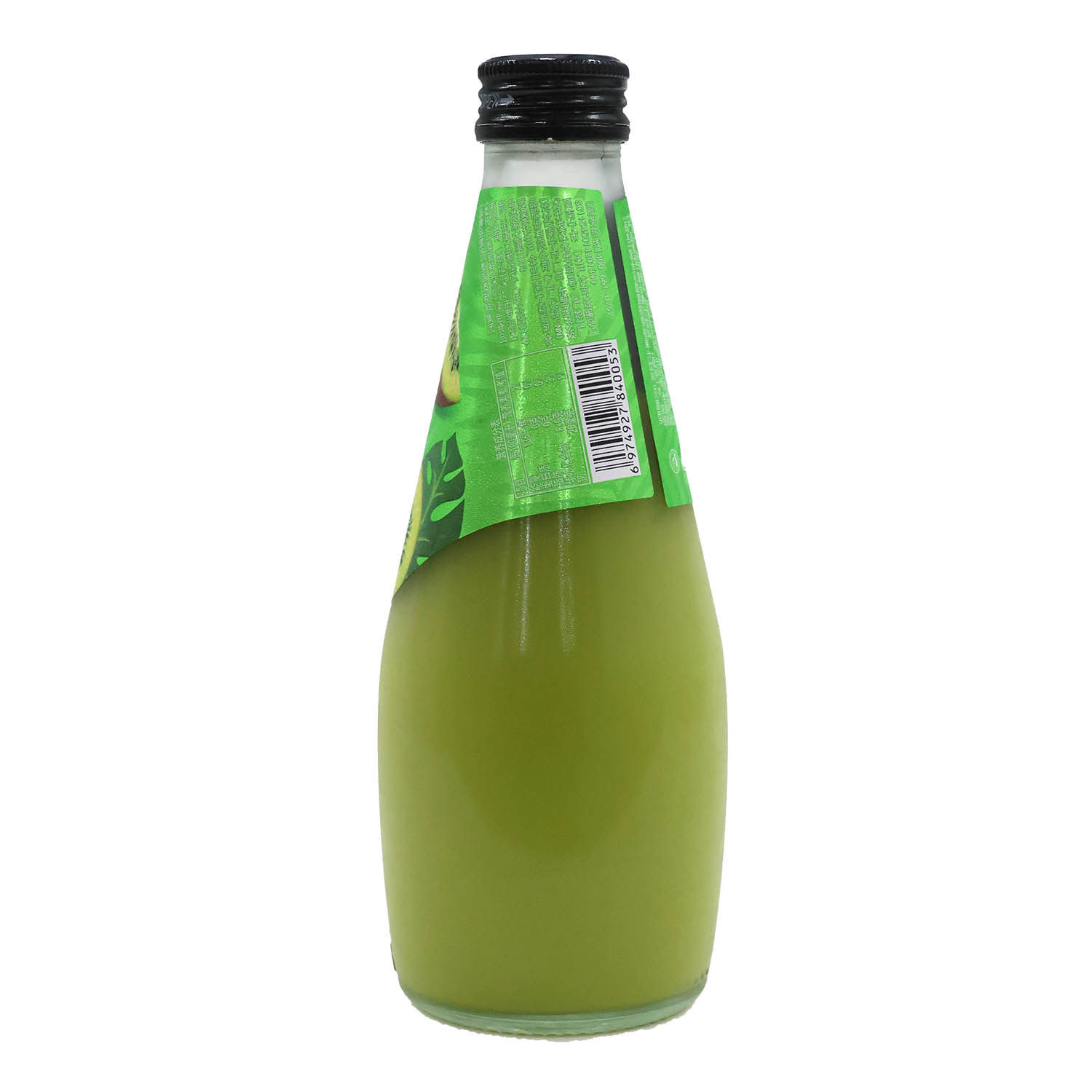 新鲜280克玻璃玻璃瓶瓶装猕猴桃果汁复合乳酸菌果味果味