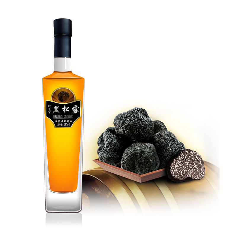 节日盒装380ml块菌露酒顺丰黑松中宝林中宝包邮果酒