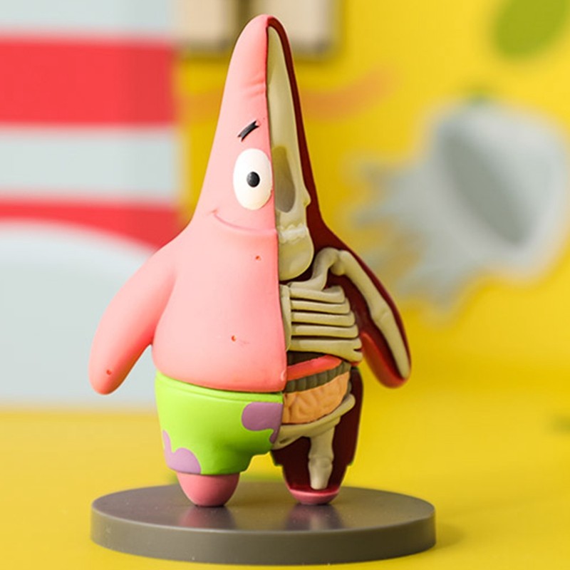 正品mightyjaxxjasonfreeny海绵宝宝盲盒派潮玩盲盒