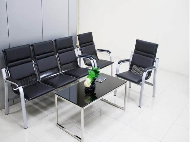 Simple modern business office office sofa table combination sofa small sofa three-bit hardware Easy Simple modern business office office sofa table combination sofa small sofa three-bit hardware Easy
