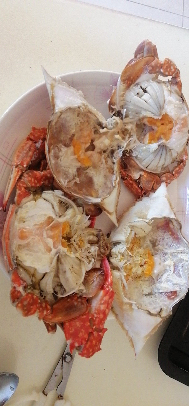 3斤生冻鲜活鲜冻野生梭子海蟹太子蟹红蟹黄梭子蟹