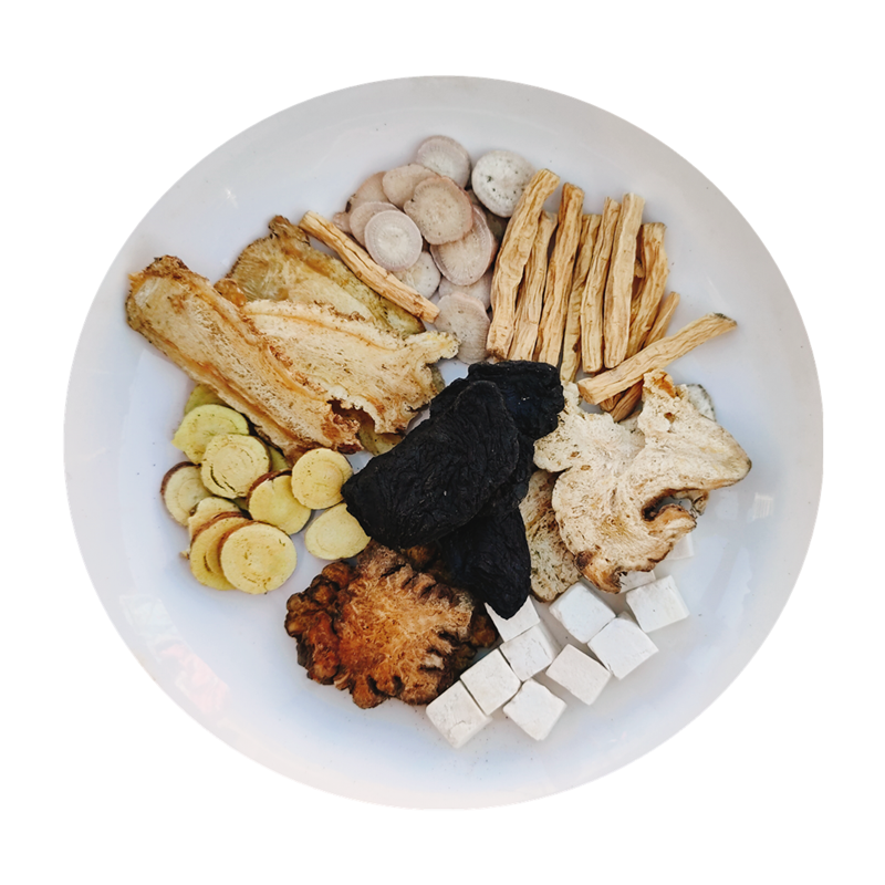 八珍调理煲汤气血量少姨妈大姨四君子汤调理汤原料其他药食同源食品