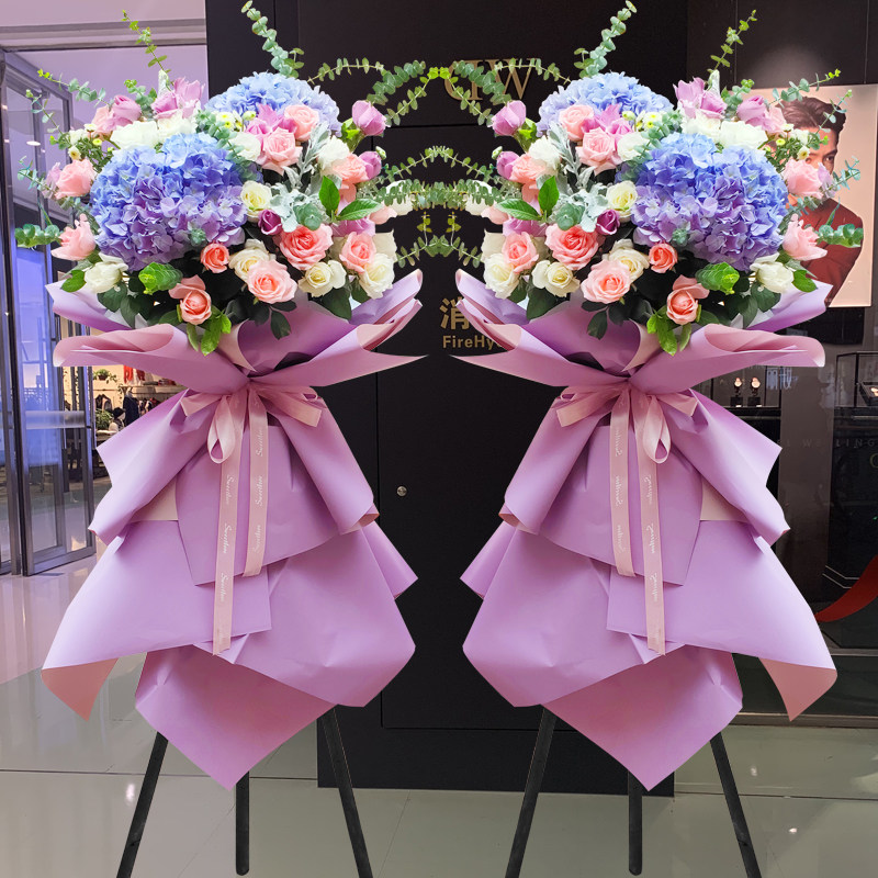 开业花篮广州开张鲜花庆典大吉商场深圳东莞商务用花