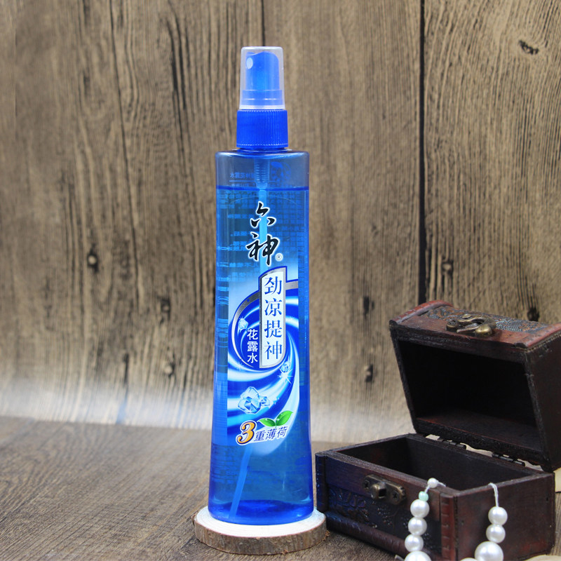 六神花露露水劲凉提神180ml成人喷雾清凉三重花露水