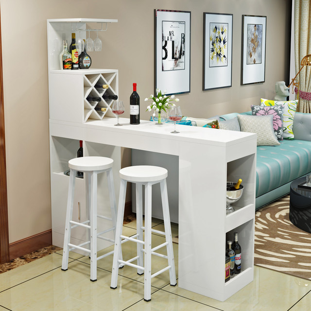 Nordic bar table home modern minimalist wine cabinet living room small apartment partition table simple small bar table against the wall Nordic bar table home modern minimalist wine cabinet living room small apartment partition table simple small bar table against the wall