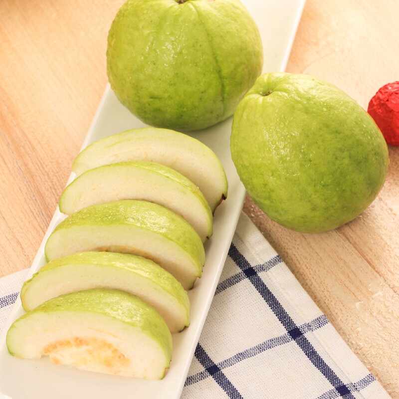 空运5斤装海南三亚热带白心珍珠芭乐番石榴新鲜水果白肉