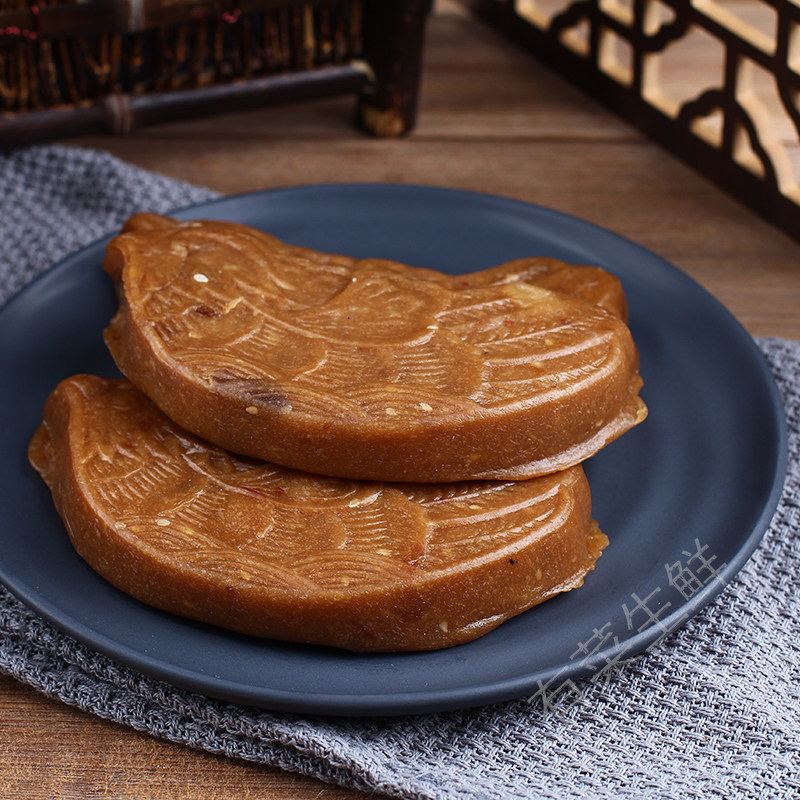 温州苍南特产红糖年糕喜鹊模型手工捣打糯米年糕