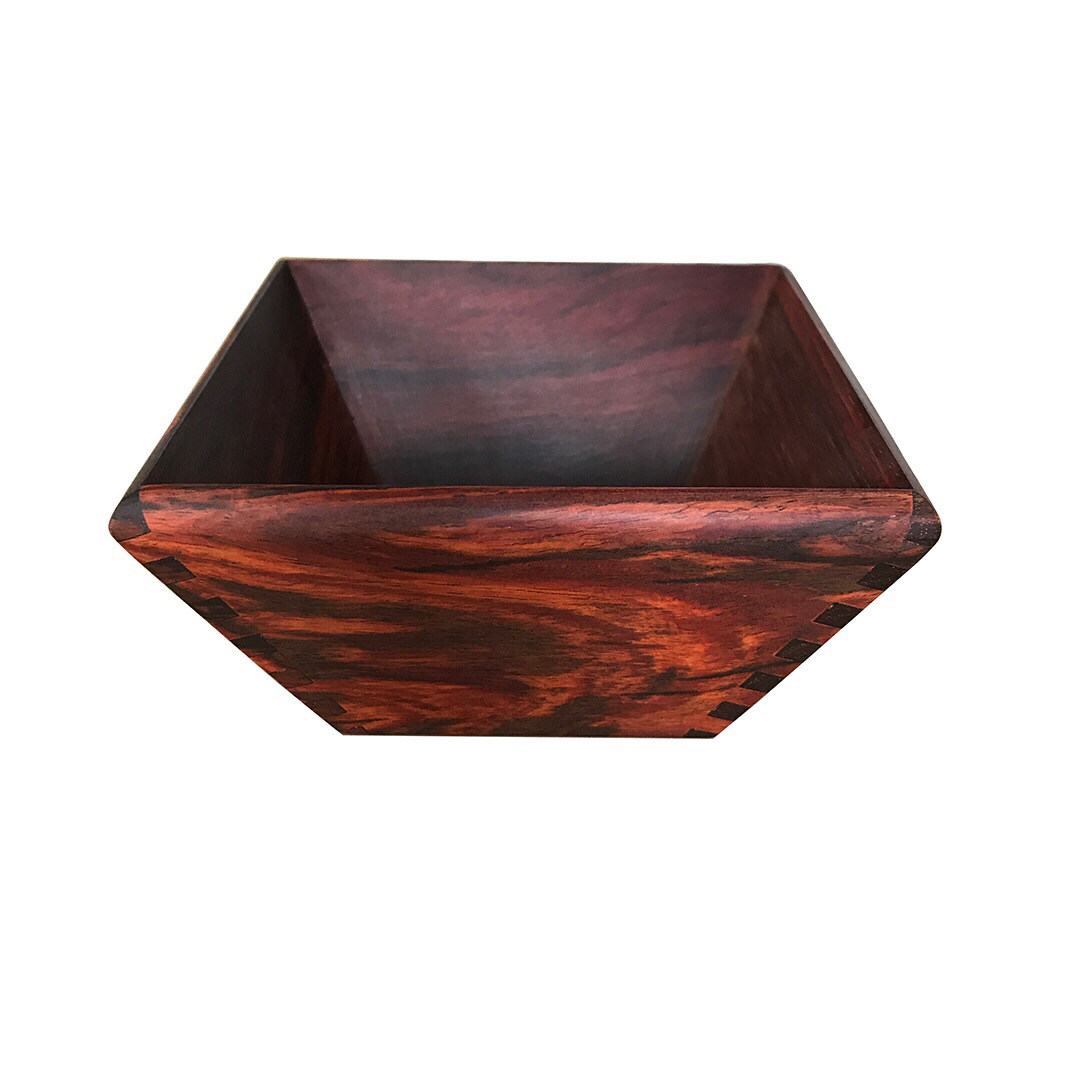 红木升斗实木米斗酸枝老式容器香炉仿古工艺木雕