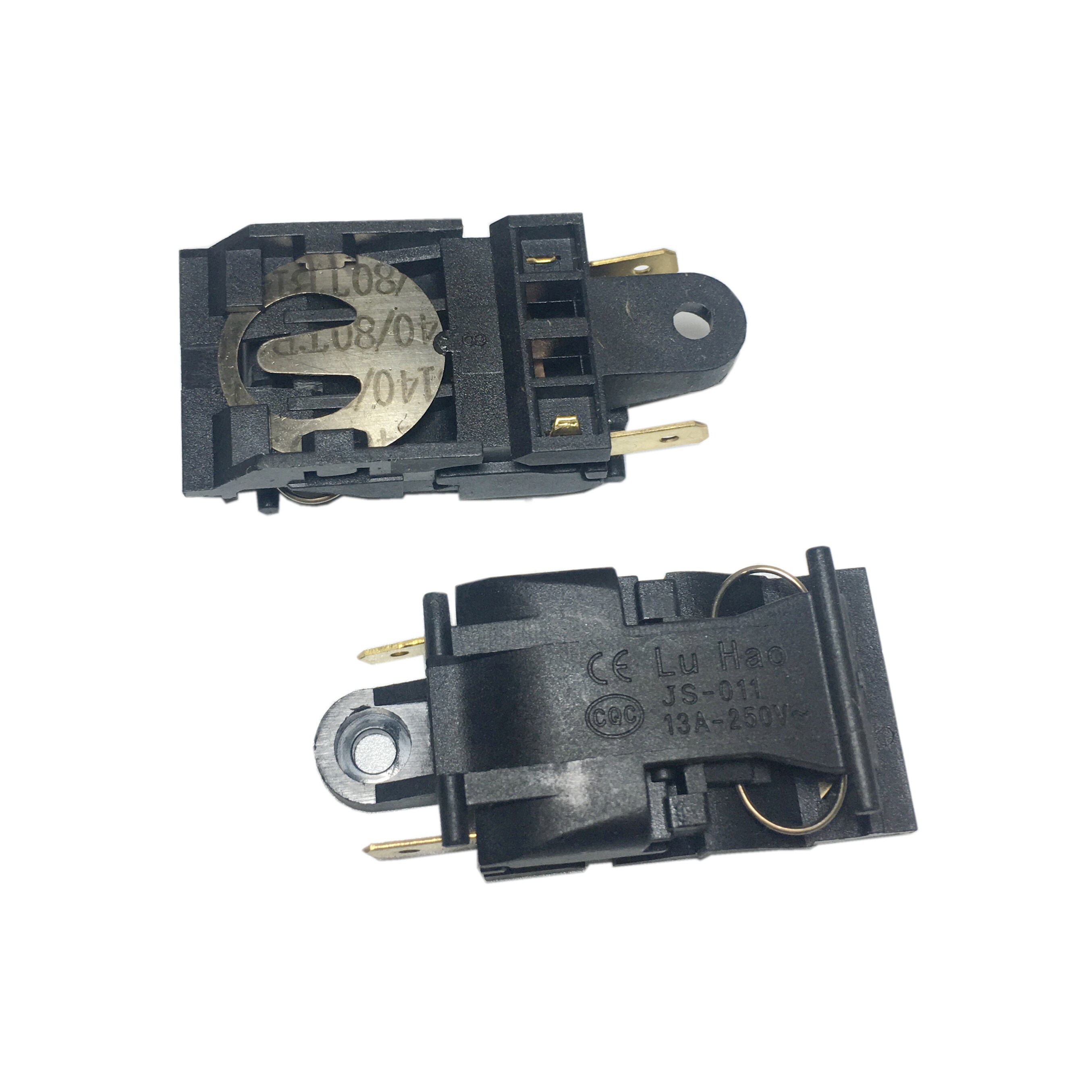 电水壶开关按钮电热水壶开关配件蒸汽开关温控开关13a/100个_双氙车灯