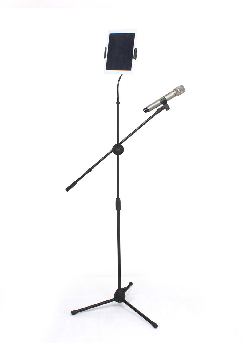 话筒架麦克风支架落地式专业直播主播ktv三脚架子舞台手机全民k歌