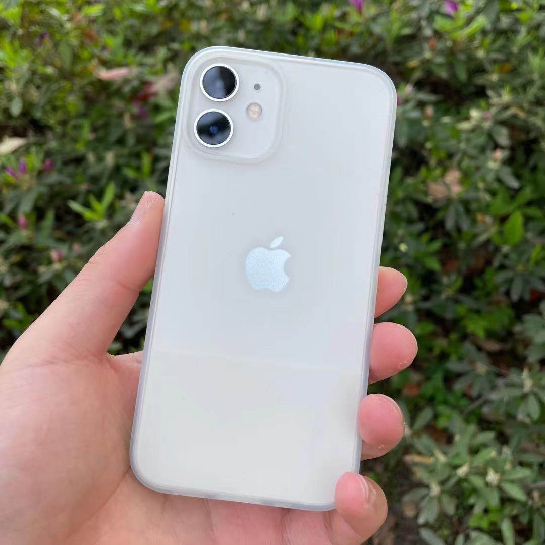 适用苹果12promax液态硅胶透明手机机壳iphone12mini保护套手机保护套