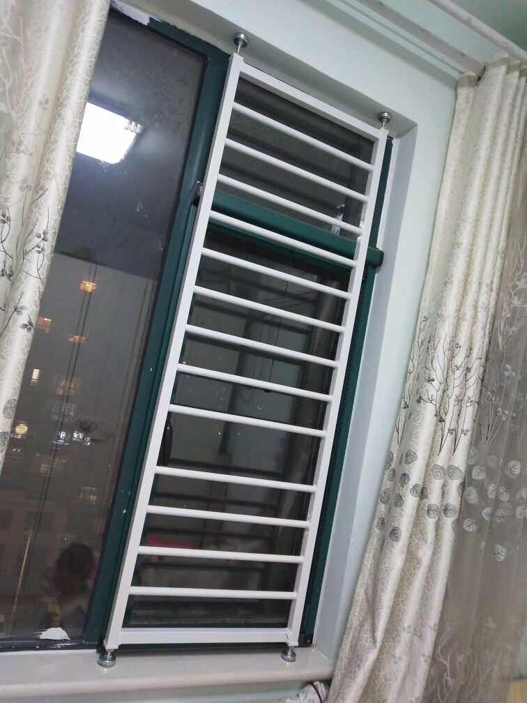 儿童安全防护栏飘窗阳台窗户栏杆防盗窗网隐形室内防盗窗