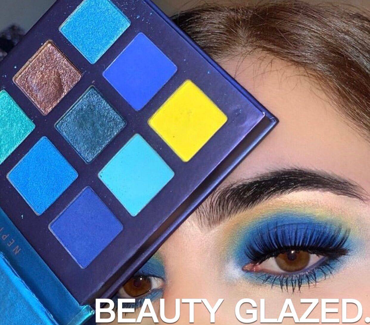 现货beautyglazed9色新品眼影多色土橘脏橘棕色眼影