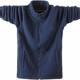 Autumn and winter men plus oversize cardigan warm overcoat loose sport fleece clothes fat men's clothing Autumn and winter men plus oversize cardigan warm overcoat loose sport fleece clothes fat men's clothing