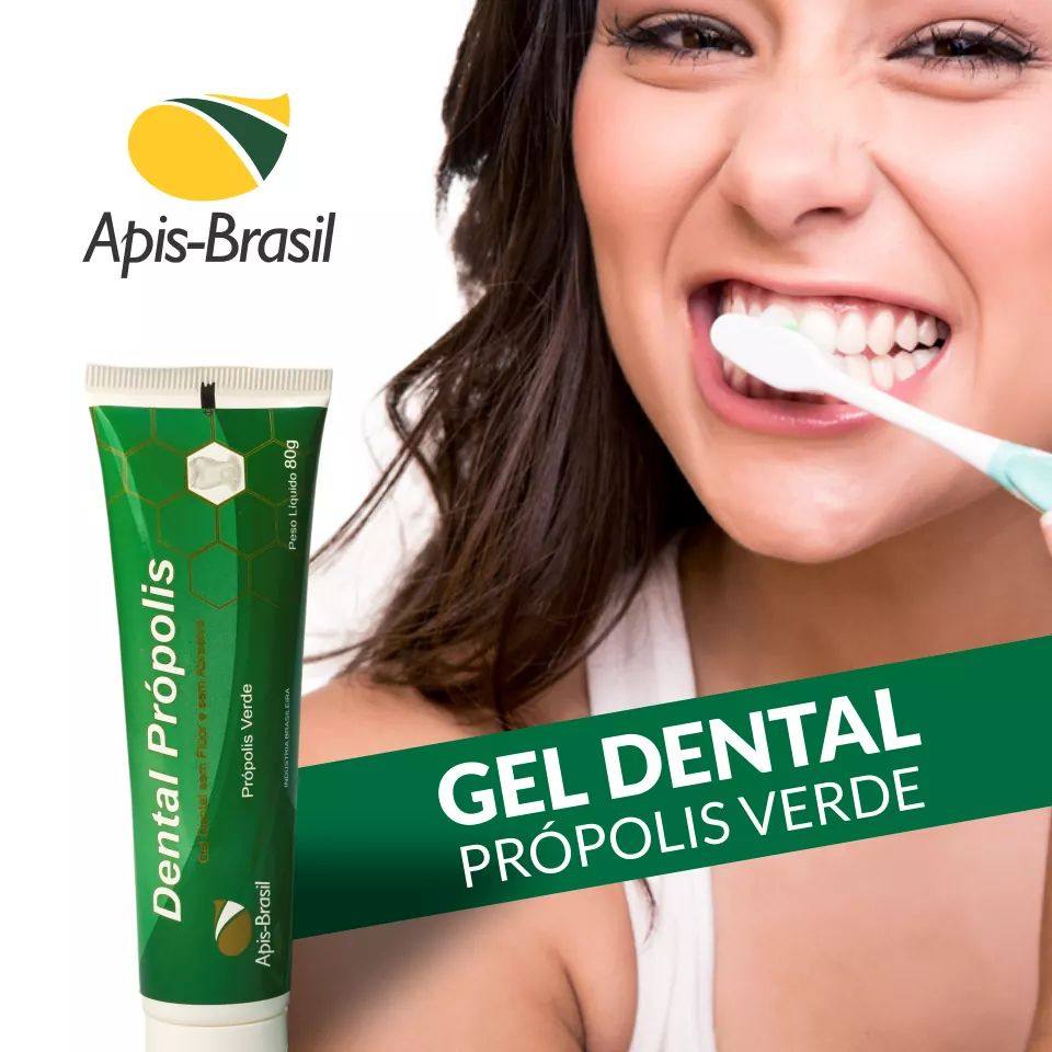 apis brasil绿蜂胶时克健齿白去黄牙膏敏感去污去烟渍美白93-丫丫