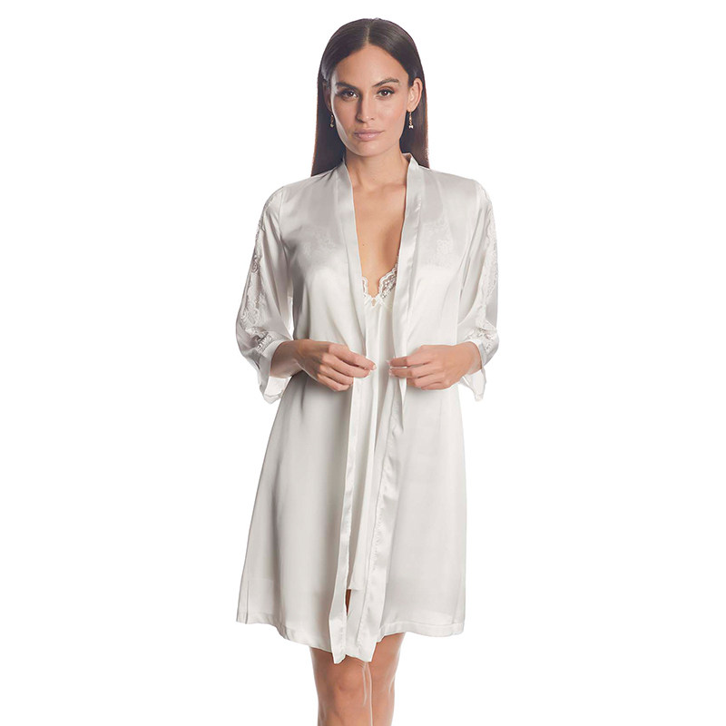 selmark欧洲进口蕾丝睡衣睡袍家居服外套60771睡衣上装