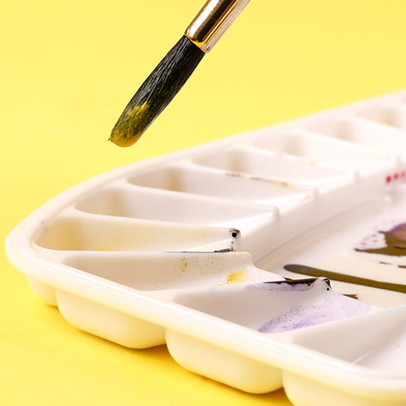 水彩画笔毛水美术入门学生笔刷线笔水彩笔