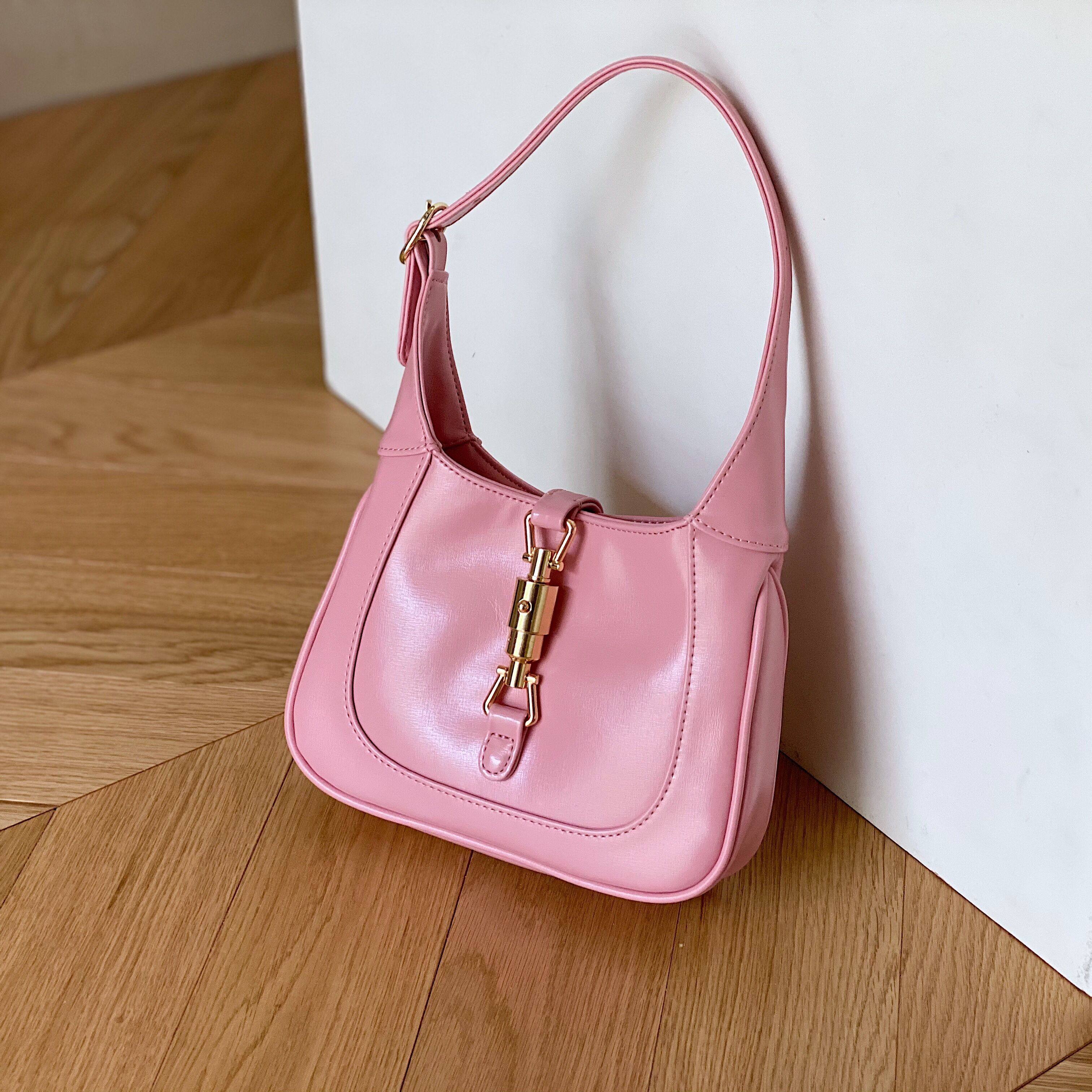 腋下包jackie1961包单肩包法棍包手提斜跨包mini女包复古 真皮法式