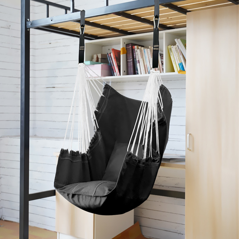 宿舍吊椅大学生寝室吊床单人学生椅子神器室内可躺加厚秋千摇篮男