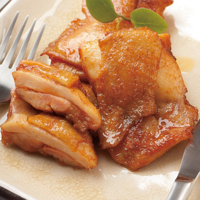 去骨乇乇正肉带皮鸡腿肉去毛毛冷冻汉堡腿肉生鸡腿