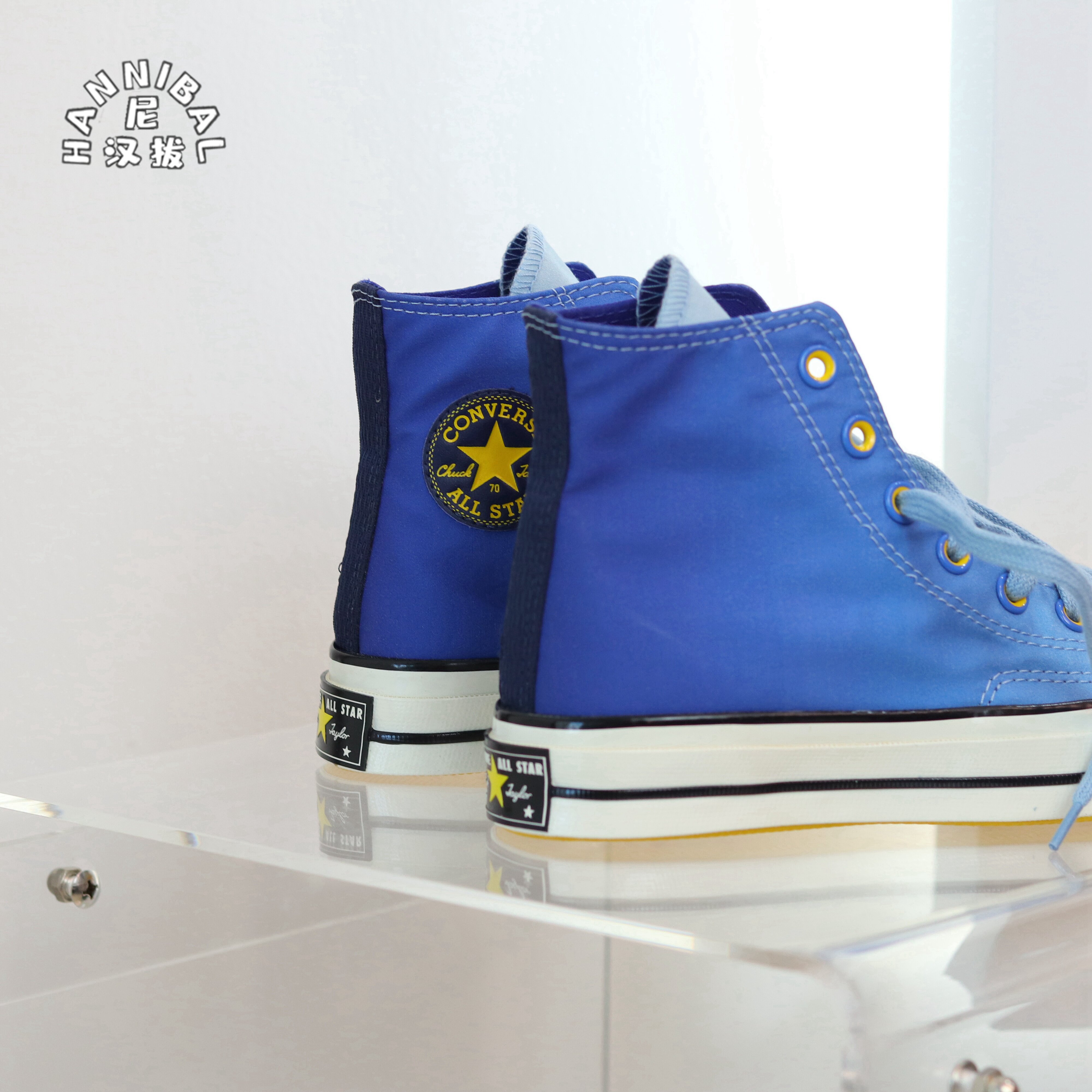 匡威converse1970s三星星标城市限定渐变蓝色男女帆布鞋