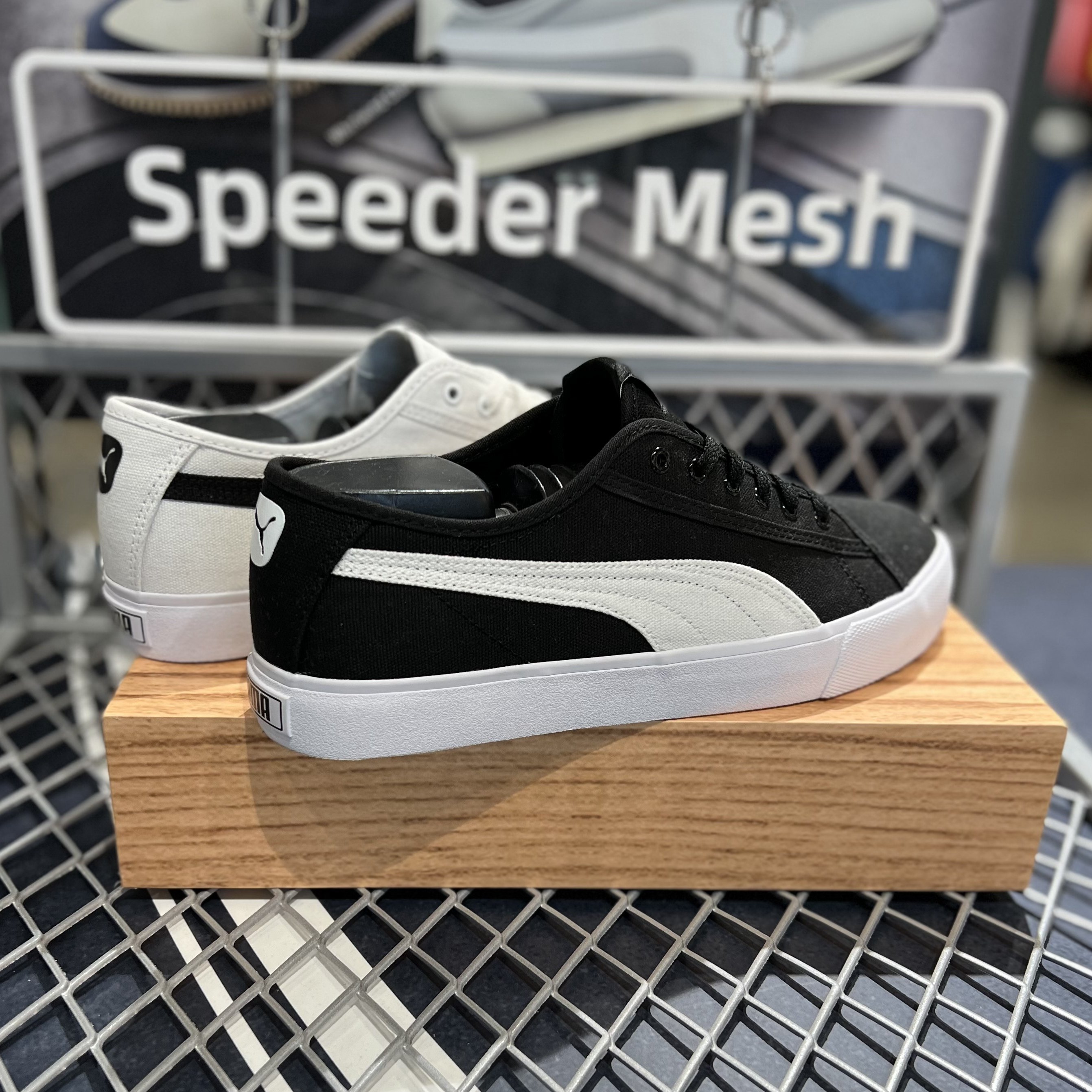 puma彪马经典帆布布鞋baricv黑白男女女同帆布鞋