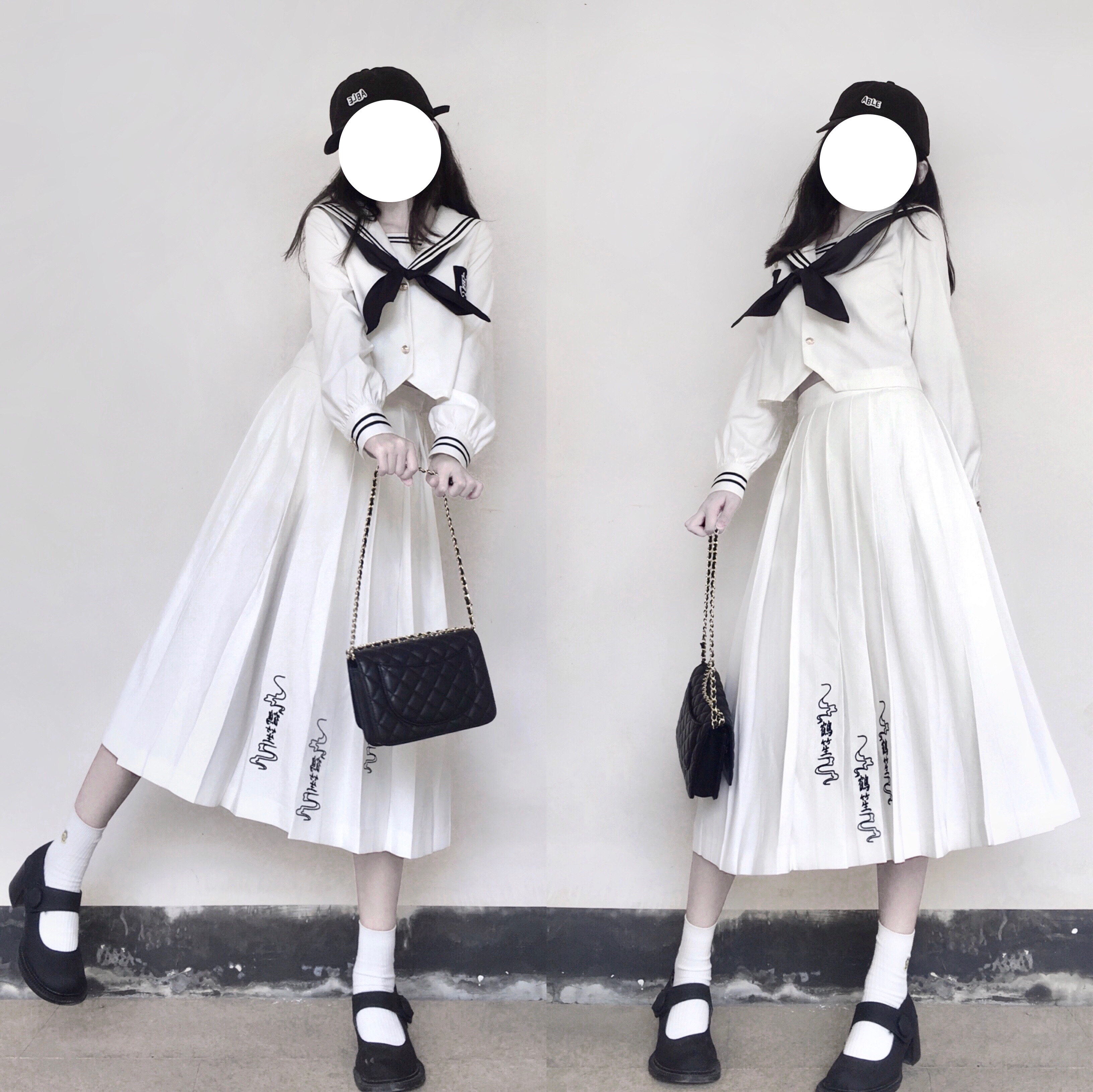 制服格格屋jk国中馆双联名原创鹤笙不良jkjk