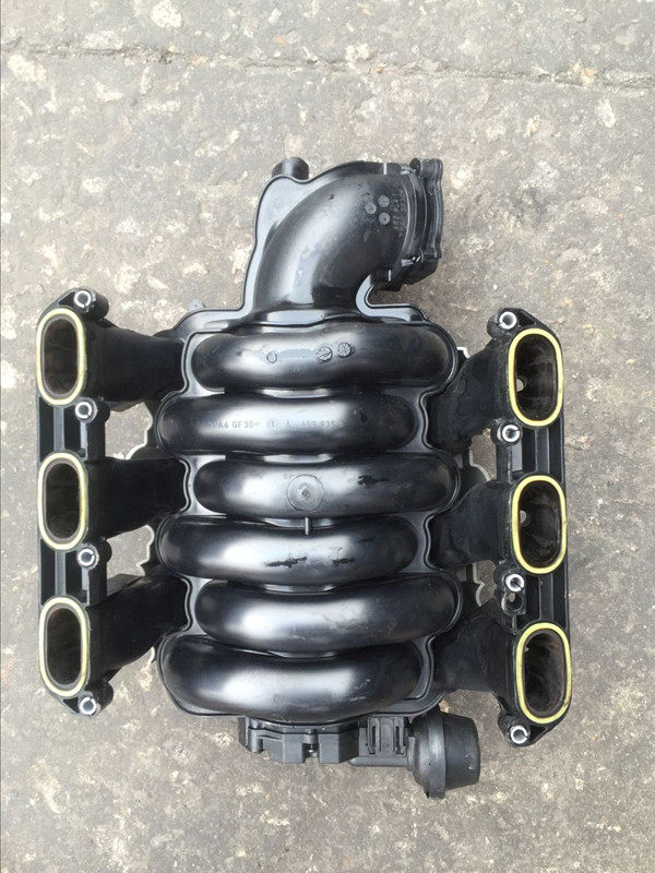 进气奥迪a6l歧管支管30节气门调节器原装拆车进气歧管