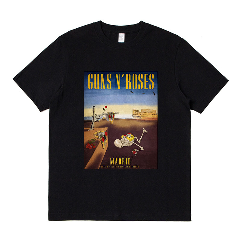 gunsrosesliesusedtolove枪花乐队短袖痛仰t恤