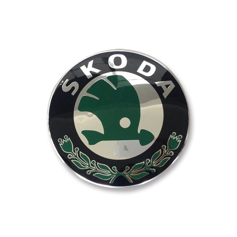 适用斯柯达明锐晶锐昊锐昕锐车标中网车头圆标汽车车标