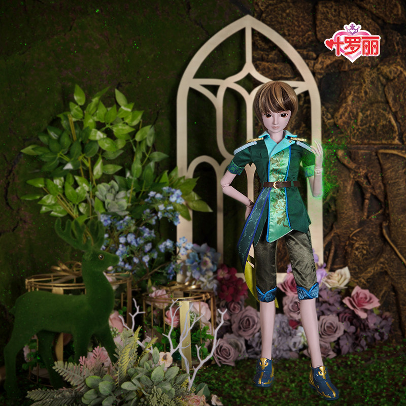 正品叶罗丽娃娃建鹏男娃60cm女孩换装化妆关节娃娃