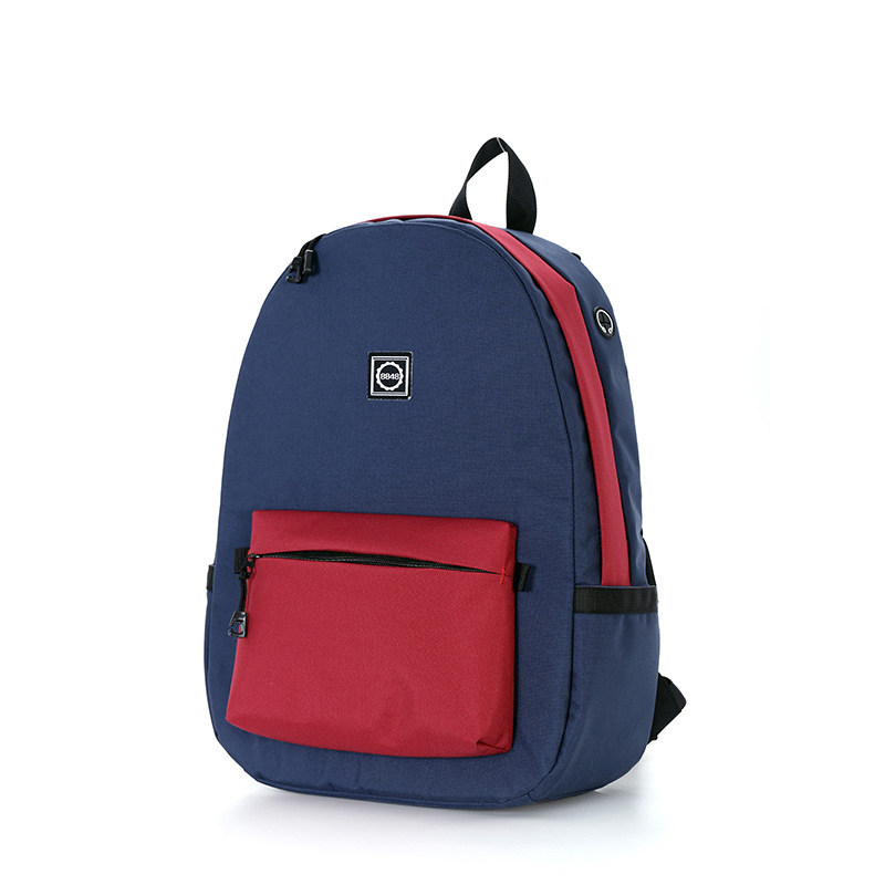 8848新款背包上课校园百搭韩版撞色系书包大容量双肩背包