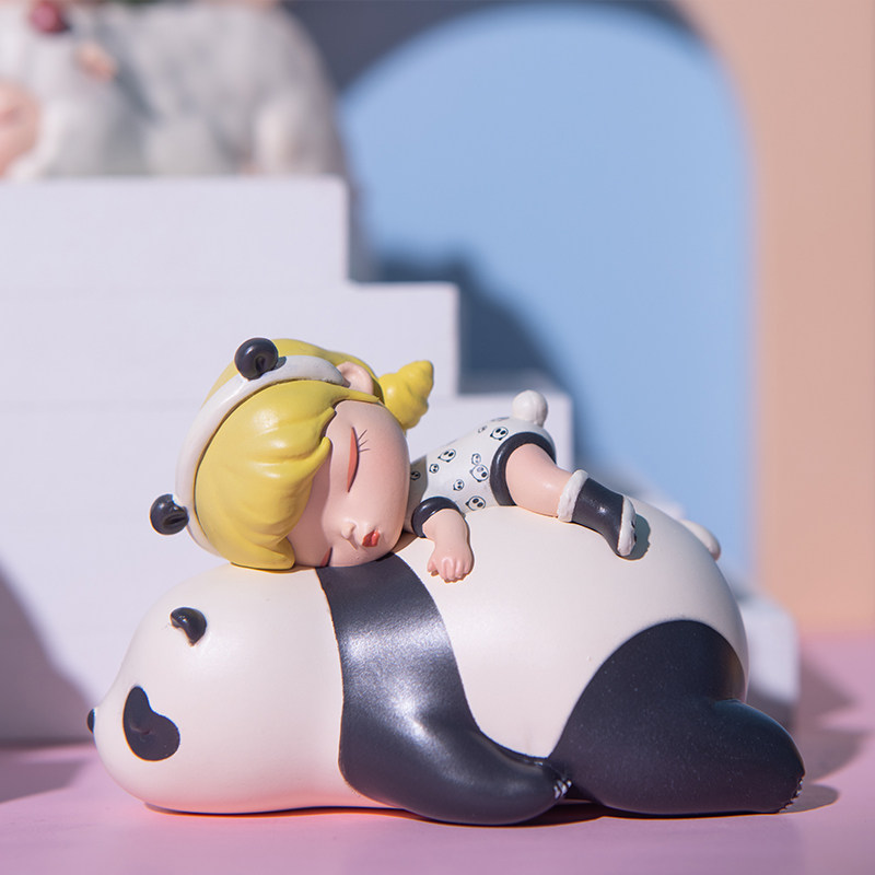 可米生活盲盒趴趴甜梦王国办公室桌面少女摆件摆件