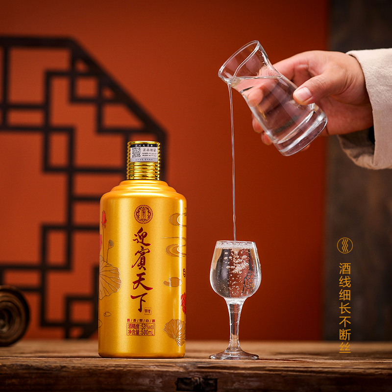 迎宾贵州梁大师整箱十年大师纯粮国威53度白酒白酒