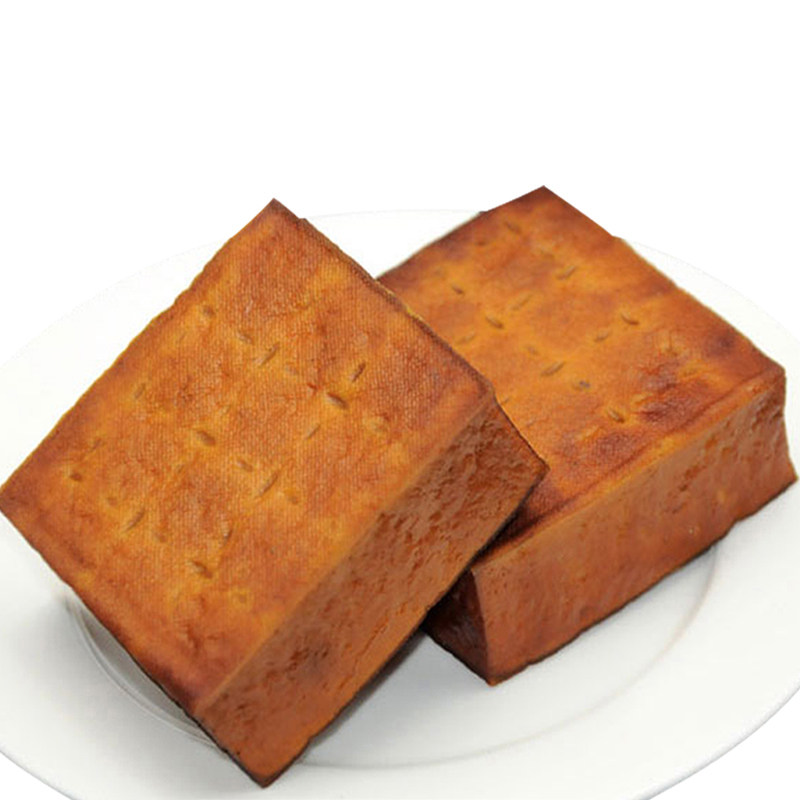 豆腐干湖北竹溪特产烟熏农家手工自制柴火弹香豆腐干