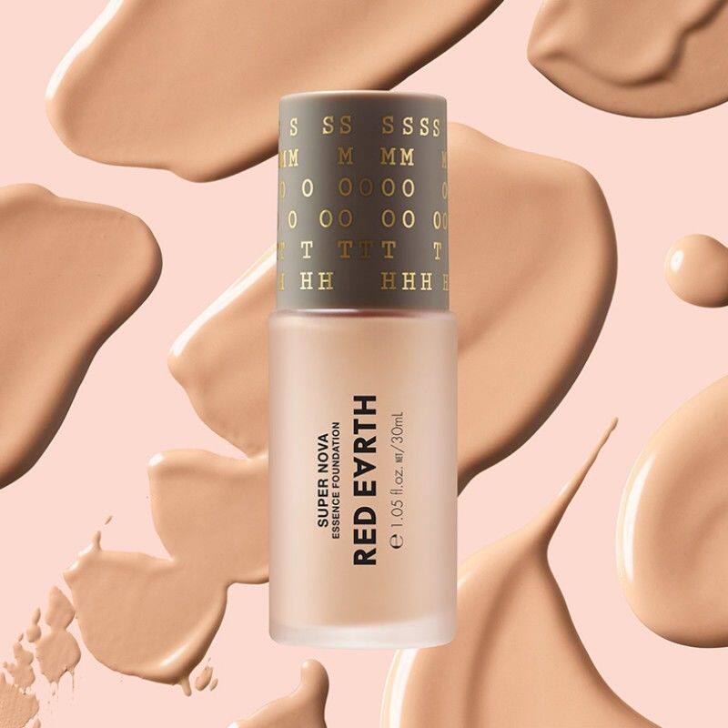 正常发货redearth红地球粉底液精华草本液体高光提亮粉底液