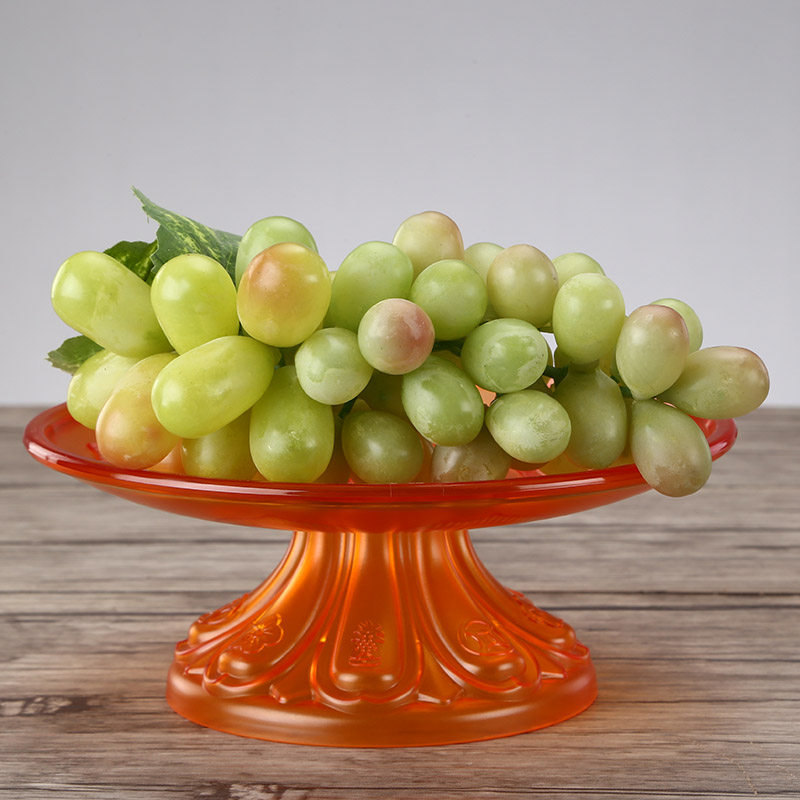 果盘用品莲花供佛家用贡品供奉佛前佛堂果盘