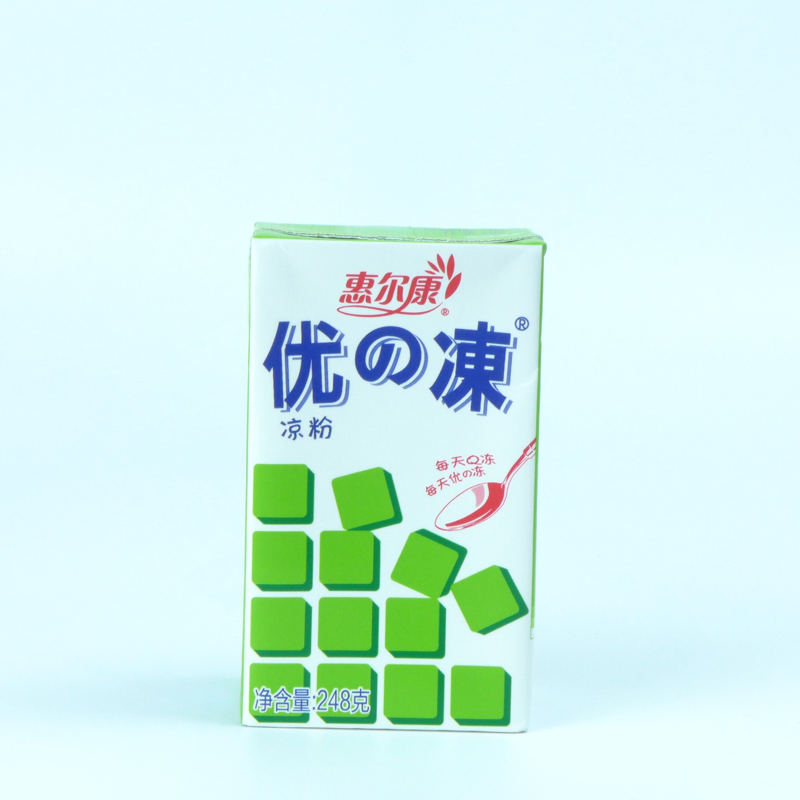 凉茶果冻冻吸仙草盒装一份248g优の尔康惠尔凉茶