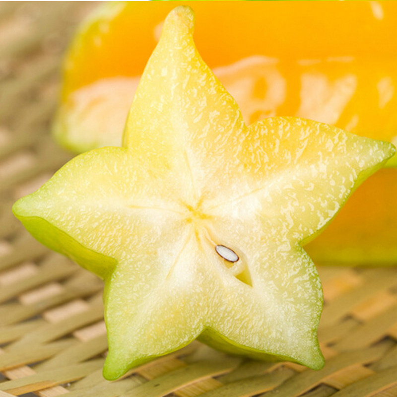 5斤杨桃新鲜水果现摘现发清甜五角星桃装孕妇杨桃