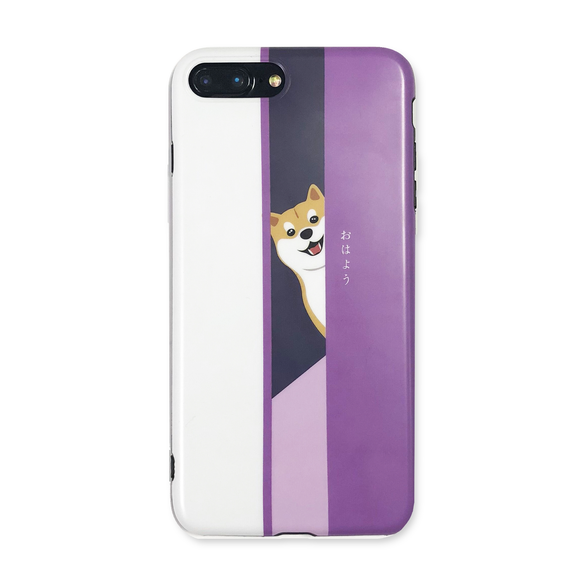 金泰妍同款紫色柴犬vivox20手机壳x21磨砂x9/x9splus保护套潮牌女