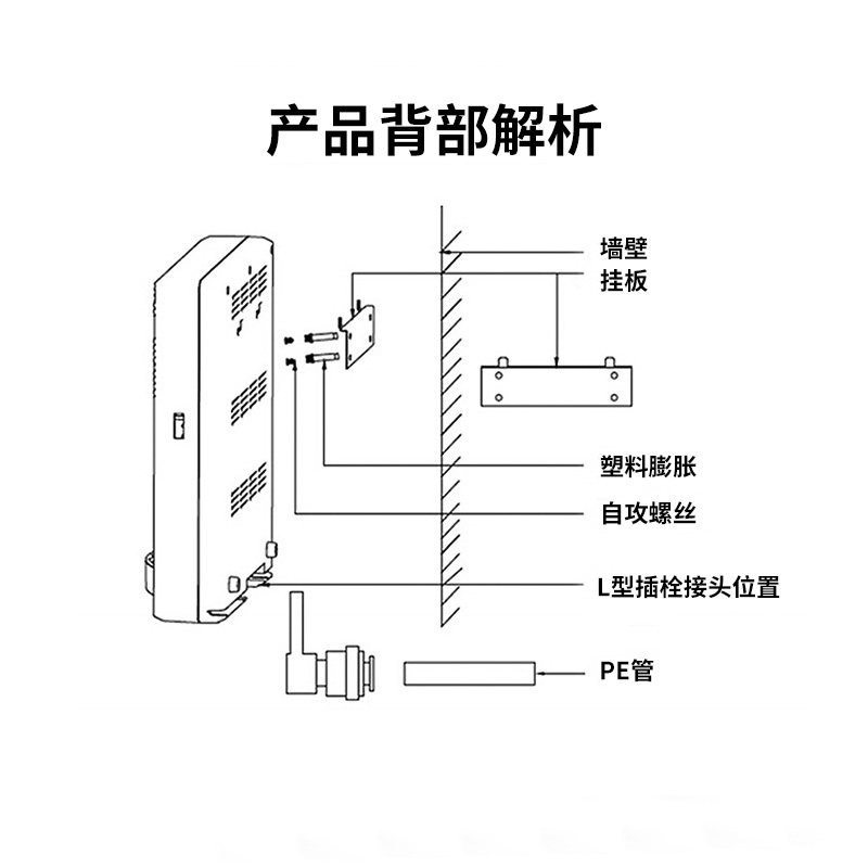 万事管线机壁挂式冷热速热无胆家用直饮机开水机即热饮水机