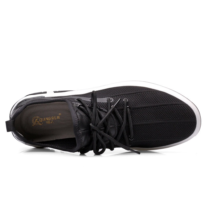 强人3515男鞋夏季透气飞织网鞋户外休闲运动跑步鞋韩版潮流鞋子男