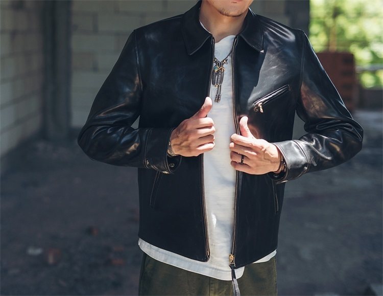 hdk海觉18fwhorween1930s经典机车夹克aerofreewheelers皮衣