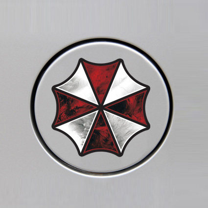 汽车贴纸反光生化危机保护伞公司个性创意汽车装饰贴