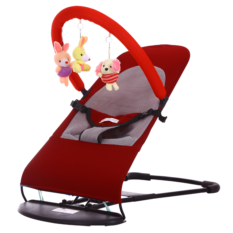 婴儿摇椅摇篮宝宝安抚椅躺椅摇摇椅摇篮床新生儿童哄宝哄哇睡神器