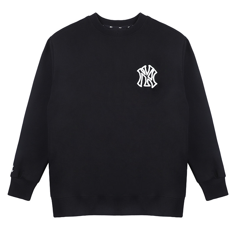 mlb旗舰卫衣男女装春季牛年新款ny印花套头运动卫衣