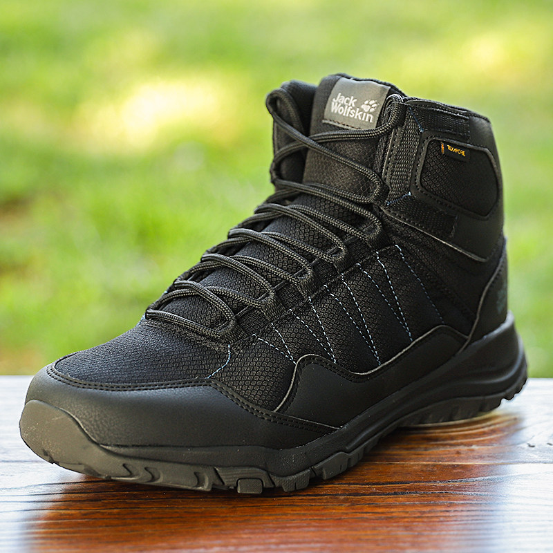 狼爪鞋子男鞋2022春季新款户外运动徒步鞋耐磨防滑登山鞋4035631