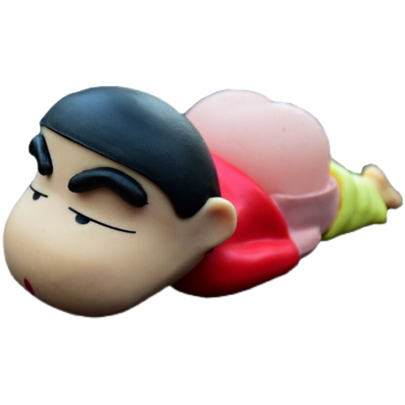 搞笑光屁蜡笔小新gk硅胶屁股手办创意车载摆件摆件