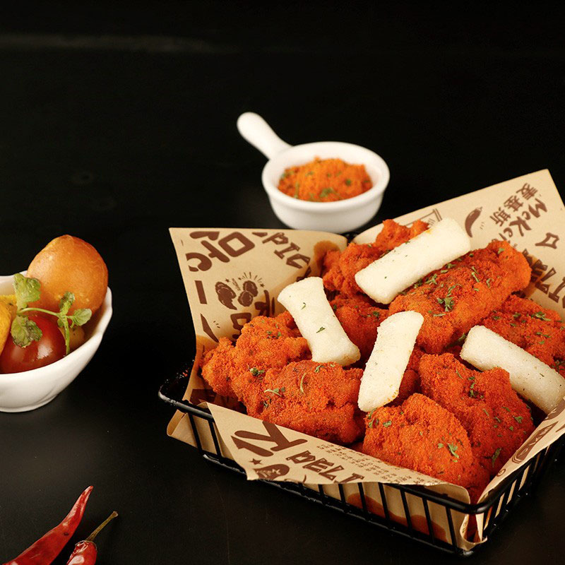 芝士基斯红辣撒粉500g韩式炸鸡粉撒韩国蘸粉烧烤调料